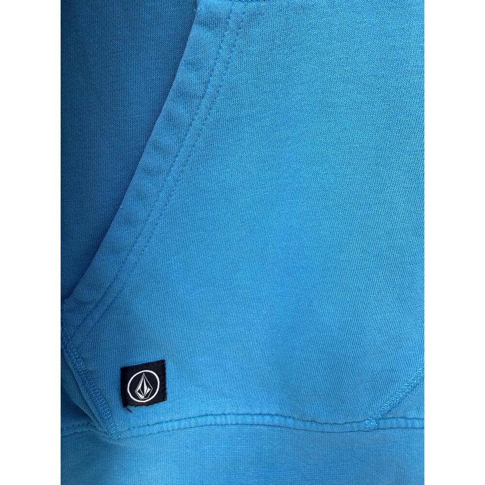 Volcom Pullover Hoodie Mens XL Blue Graphic Skate Surf Streetwear Sweatshirt - Picture 5 of 5